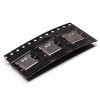 10pcs USB Type C Femele Right Angled Offset Type SMT and DIP Reel packing