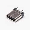 10pcs USB Tipo C PCB Monte Feminino Vertical Tipo SMT Embalagem do carretel