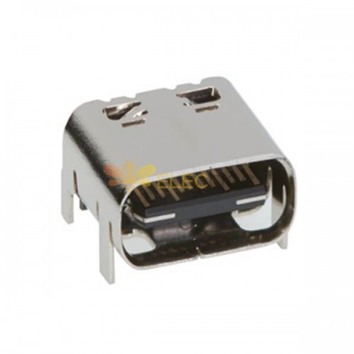 Conector USB tipo C 24 pinos quatro pernas 24 vias 20 unidades Embalagem normal
