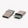Type C Straight Quick Male PCB Mount USB3.0 Connector Normal packing