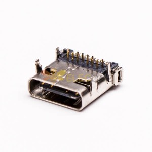 PCB Montaj için C Konnektörü USB 3.0 Kadın SMT Türü
