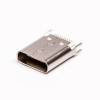 USB 3.0 Тип C Разъем женский прямой край маунт для PCB Упаковка катушки