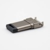 USB Konektör Tipleri C 3.1 Ofset Tipi Düz Erkek 24 Pin SMT Tipi Normal ambalaj