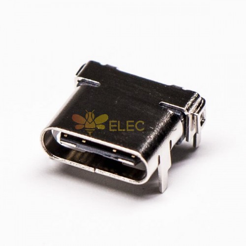 USB ポート メスライトアングル DIP および SMT 通常梱包