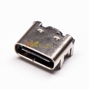 USB Type C Konnektörü Kadın Sağ Açılı SMT Normal ambalaj