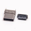 PCB Dağı 20 adet için USB Tip C Konektörü SMT 90 Derece Makara ambalaj
