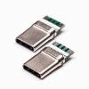 USBタイプCオス180度ストレートPCBマウントコネクタ 通常梱包
