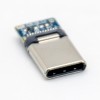 USB タイプ C オスコネクタ ディープドローイングシェル(PCB オスコネクタ付き) 通常梱包