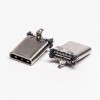 USB Tipo C Macho Vertical SMT para Montaje en PCB Embalaje de carretes