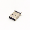 PCB 마운트용 USB SMT 커넥터 유형 A 남성 Offest 유형 20개