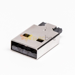 USB Typ A Stecker 2.0 Stecker Vom Typ für Leiterplattenhalterung