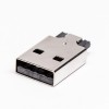 Conector USB Tipo A Macho 2.0 Tipo Offest para PCB Mount 20pcs