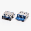 USB 3.0 Speed Type A Connector Female 90 Degree SMT Offset Type