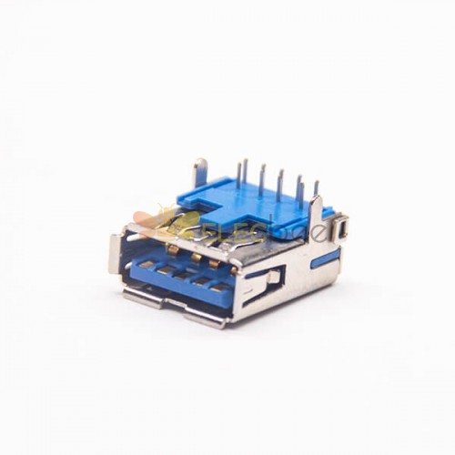 Conector Usb para PC Tipo A 3.0 Tipo Oro Chapado 9p PCB