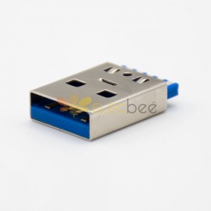 USB tipo 3 Connettore Un Maschio Dritto 9 Pin Tipo di saldatura