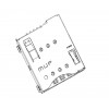 موصل بطاقة Micro SIM MUP-C792 6P (نوع القفل بالدفع والدفع)