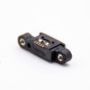 MICRO USB IP67 Wasserdichter Stecker AB Typ 5 Pin SMT mit Schraublöchern mit wasserdichtem Ring