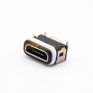 USB MICRO 5Pin Женский smt/DIP b Тип Водонепроницаемый разъем с водонепроницаемым кольцом IPX8