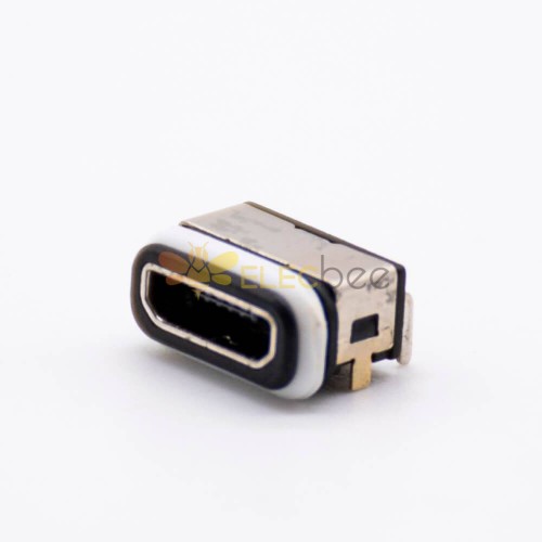 Niveau étanche IP67 MICRO Connecteur USB 5p IPX8 B Type SMT avec anneau étanche