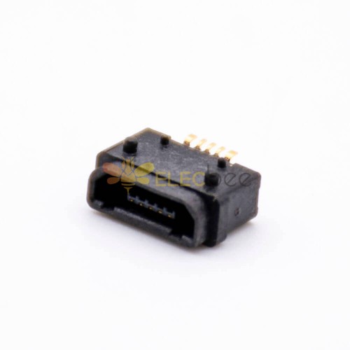 MICRO USB port B Socket IPX7 SMT plastic shell