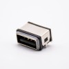 Conector USB impermeable Hembra 4P Zócalo IPX8 Tipo A SMT 90 Grados