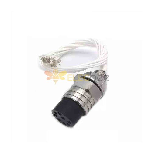 Subsea 7000m Marine Underwater Connector 8 Pin Singe End Cable Male Plug Female Socket Wet 0643