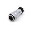 TA+Z 9pin Connector Straight Male Plug and Square Female Receptacle WF28 series Aviation Connector