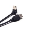 Cable USB Type A Male Down Angle to 180 Degree Type A Connector 100cm