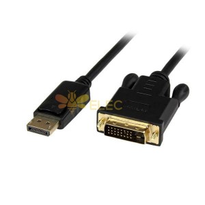 DP TO DVI Flaş Kablosu için 1.8m Kablo