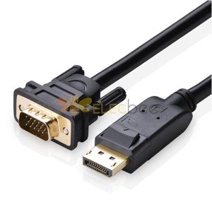 DP TO VGA Displayport macho a VGA cable de conversión macho para señal
