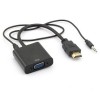 HDMI-VGA 오디오 케이블 변환기 어댑터 케이블 1080p 20개