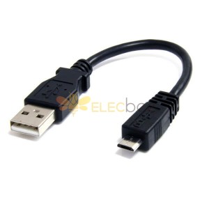 Cable micro USB 2.0 A tipo macho a micro USB2.0 Micro B tipo cable USB macho 0.5 x 1m se puede personalizar