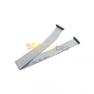 Pitch 1.27mm 2x15 Pin 30 Pin 30 Wire IDC Flat Ribbon Cable Length 30cm