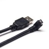 20 قطعة الزاوية اليمنى مايكرو USB التوصيل الزاوية السفلية إلى USB 2.0 كابل ذكر 1 متر 25cm