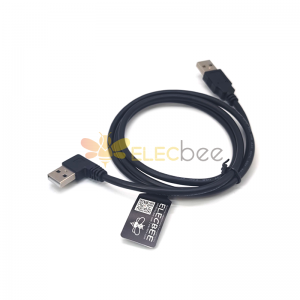 Rechter Winkel USB A Kabel Typ A Stecker zu gerade a Stecker