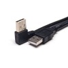 20 шт. прямоугольный кабель USB A типа штекер к прямому штекерному разъему