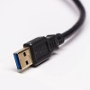 20 Stück USB 3.0-Kabel für externe Festplatte Typ A Stecker auf Buchse Verlängerungskabel