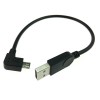 20pcs câble micro USB 0,5 m micro B mâle vers câble de données USB mâle de type A