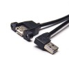 180 Derece Tip A Dişi OTG Kabloya USB Tipi A Erkek Konnektör Pinout