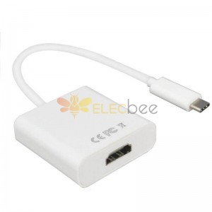 USB3.1 tipo c al cable de conversión HDMI 1080p para la pantalla del proyector de TV