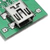 100 件 USB 轉 DIP 母頭 Mini-5P 貼片轉 DIP 2.54mm 適配器板