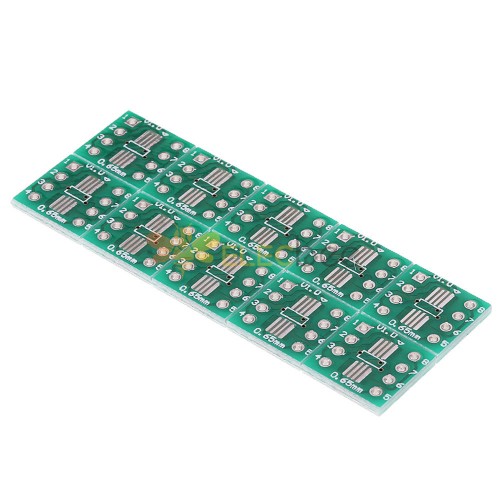 10 peças 0,65 mm/1,27 mm TSSOP8 SSOP8 SOP8 a DIP8 PCB SOP-8 SOP placa de transferência DIP Pin placa adaptador de passo