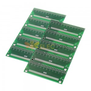 10 pièces 50P 0.5mm/1mm FFC/FPC à DIP FFC 2.54/TFT LCD plaque adaptateur IC Soket