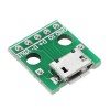 10pcs Micro USB To Dip Female Socket B Type Microphone 5P Patch To Dip With Soldering Adapter Board