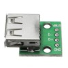 10pcs USB 2.0 Prise femelle à tête DIP 2.54mm Pin 4P Adaptateur Board