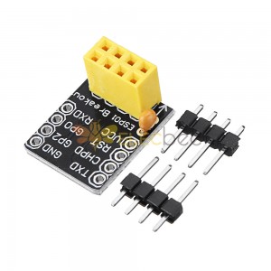 30pcs ESP01/01S 適配器板麵包板適配器適用於 ESP8266 ESP01 ESP01S 開發板