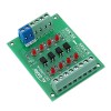 3.3V To 5V/12V/24V 4 Channel Optocoupler Isolation Board Isolated Module PNP Output PLC Signal Level Voltage Converter 5V
