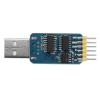3Pcs 6合1 CP2102 USB轉TTL 485 232轉換器3.3V/5V兼容六多功能串口模塊
