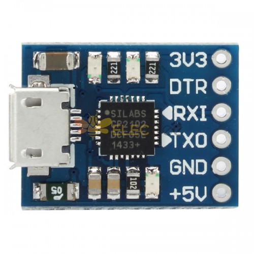 3pcs CJMCU CP2102 USB para TTL/Módulo Serial Downloader