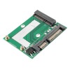 3 件 mSATA SSD 轉 2.5 英寸 SATA 6.0GPS 適配器轉換器卡模塊板 Mini Pcie SSD 兼容 SATA3.0Gbps/SATA 1.5Gbps